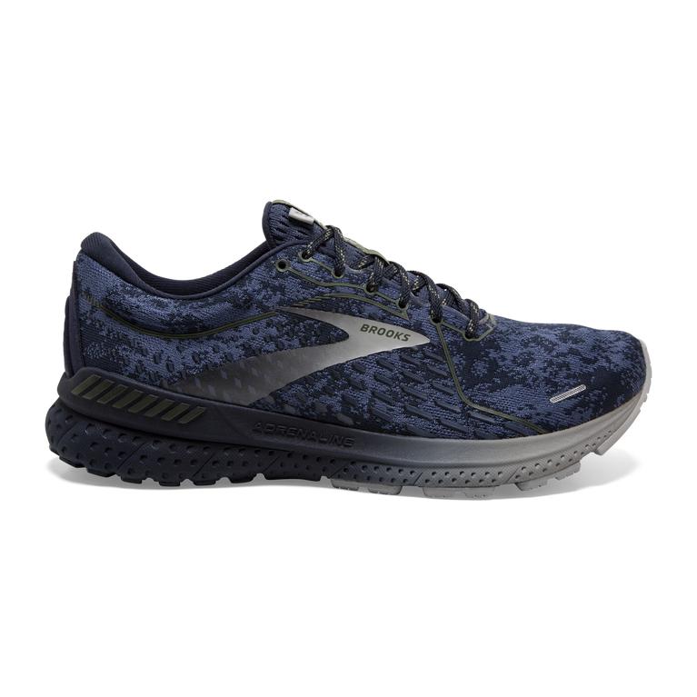 Brooks ADRENALINE GTS 21 Road Running Shoes Mens Online - Oceana/Navy/Alloy (LPR109846)